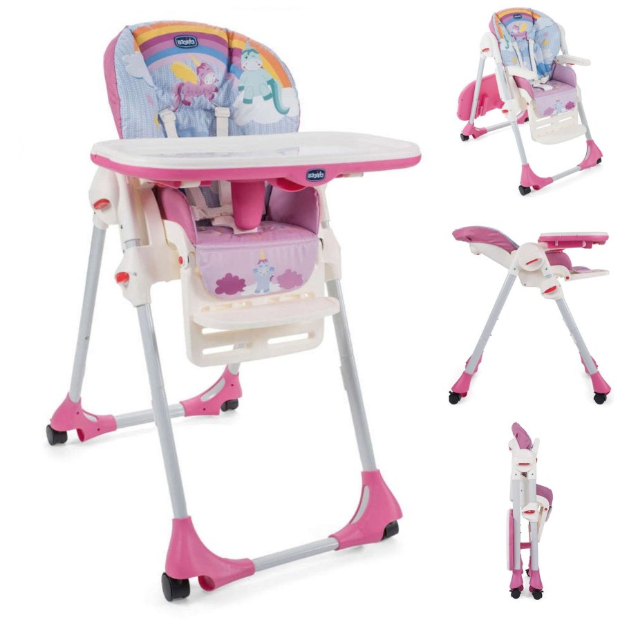 Детский стульчик для кормления Чикко Полли