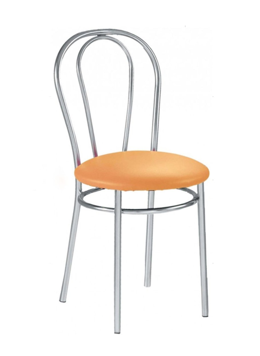 Стул Венус хром серый