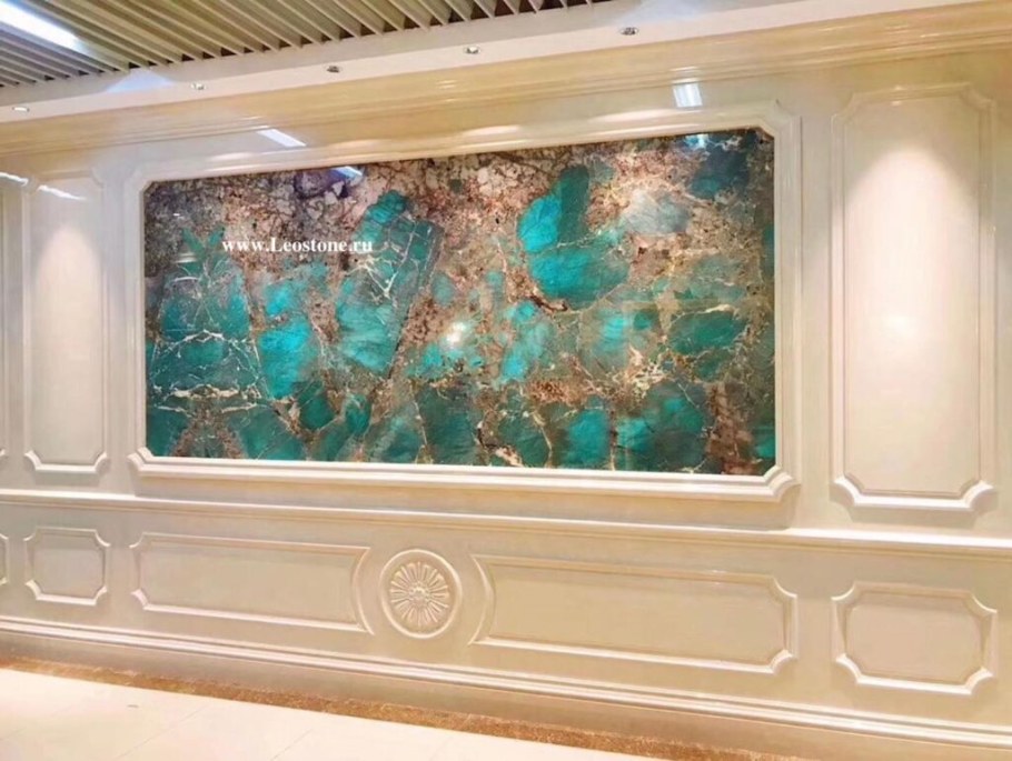 ЛЕОСТОУН мраморный шпон