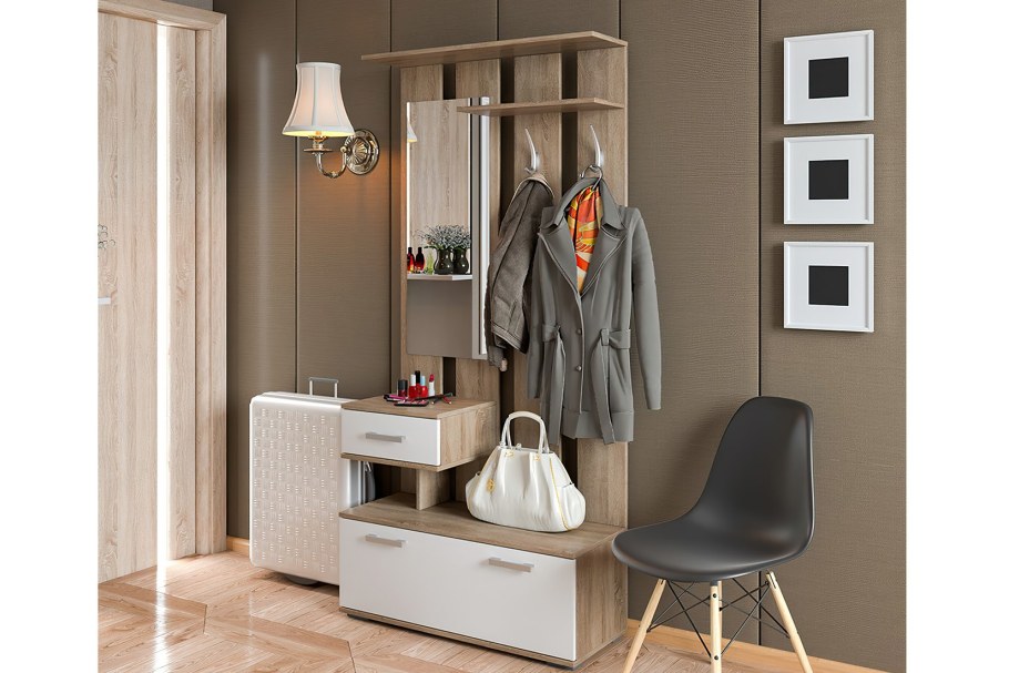 Прихожая Лира дуб сонома