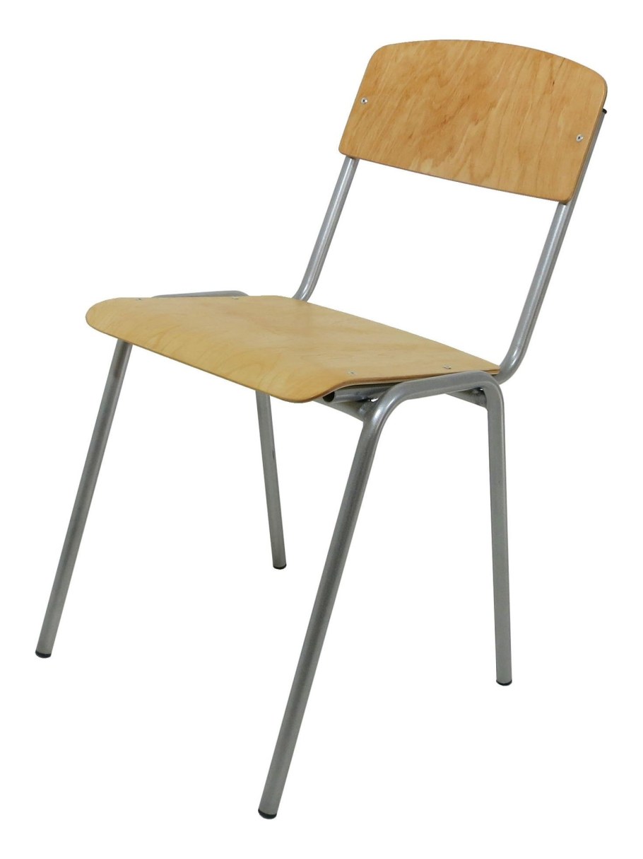 Стул на металлокаркасе повышенной прочности