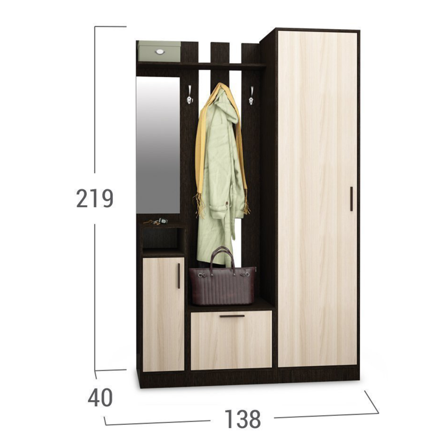 Прихожая лофт 2 хофф