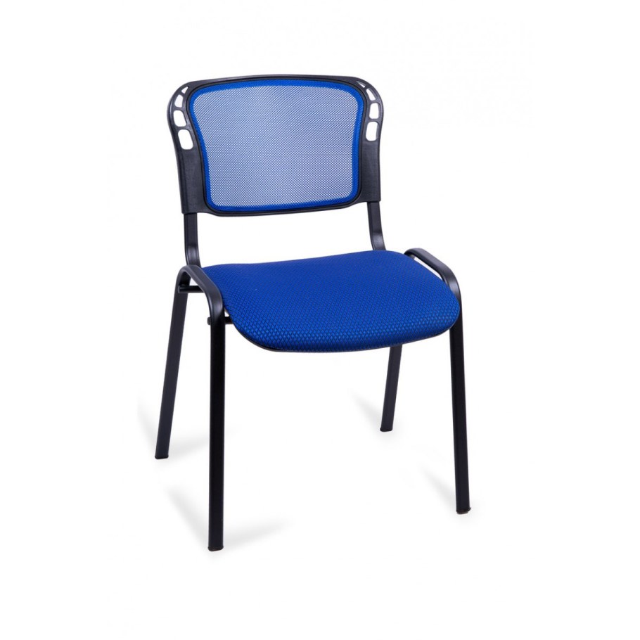 Стул изо (каркас черный, материал сиденья ткань, цвет черный с 11)