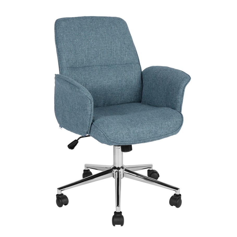 Стул офисный Simona голубой