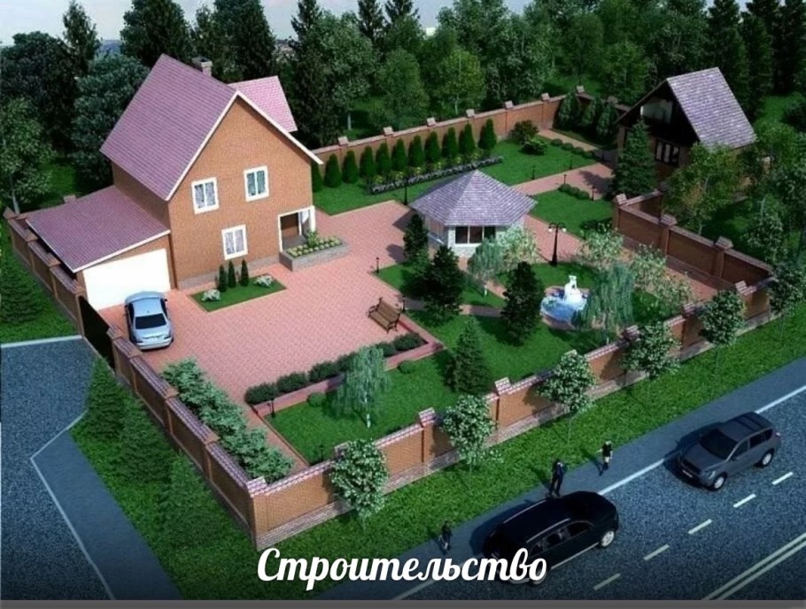 Планировка участка