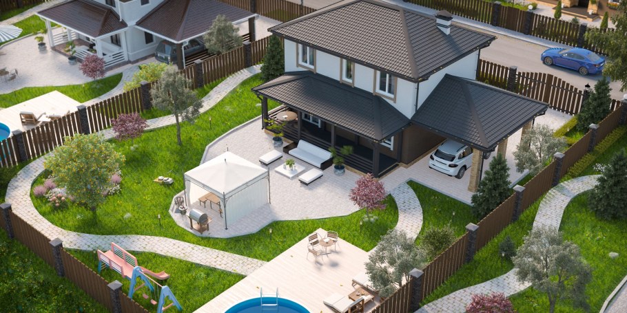 Планировка участка