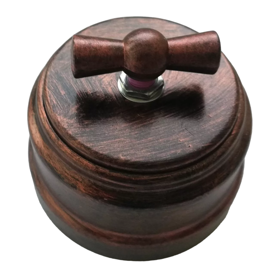 Проходной выключатель в ретро стиле