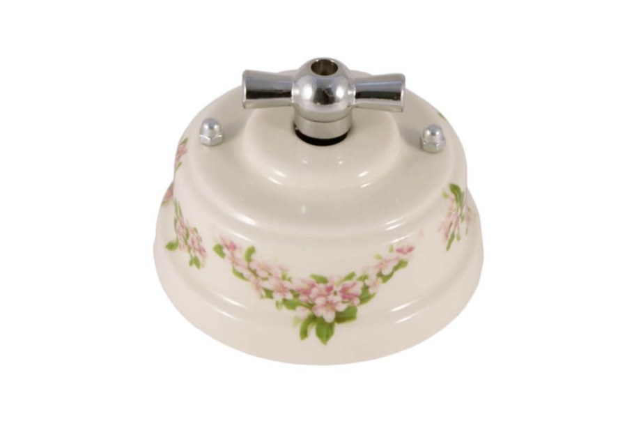 Выключатель ретро двухрычажковый ретро,