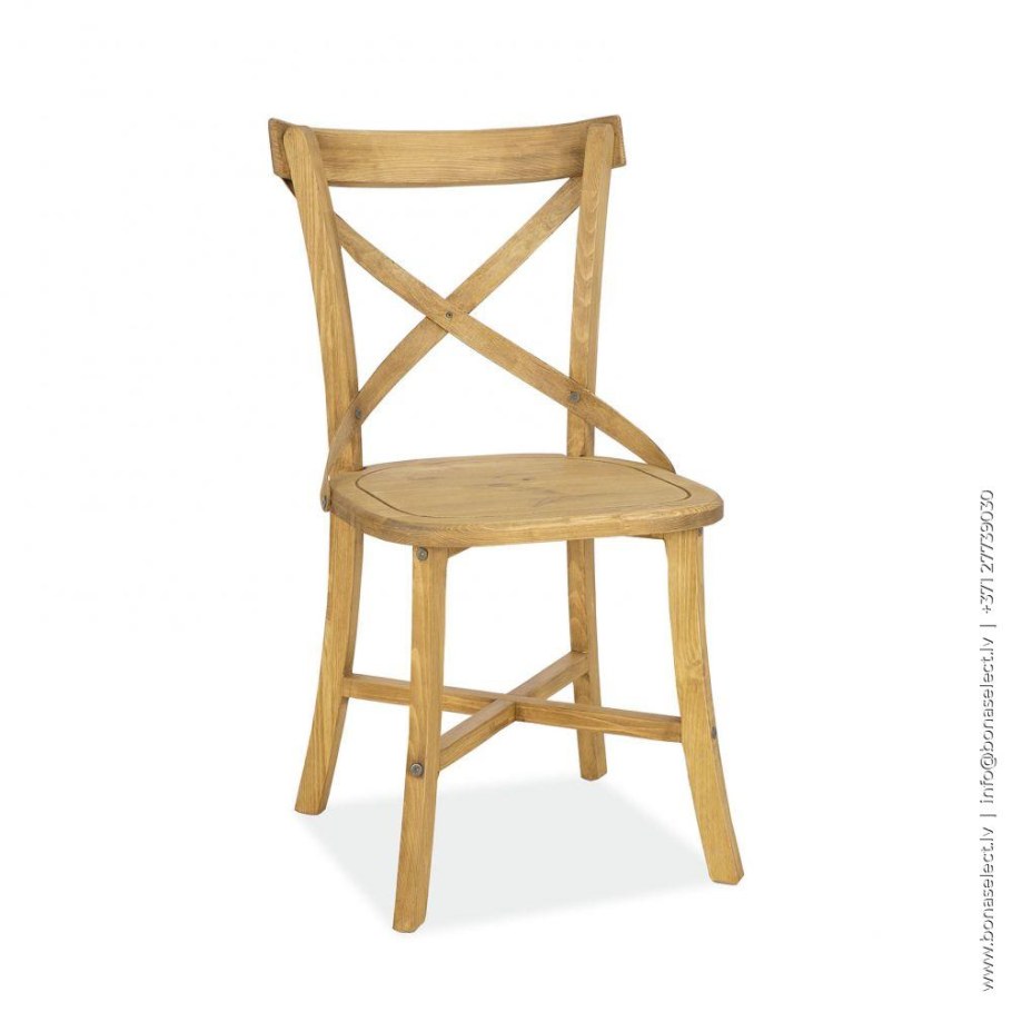 Стул кухонный Signal Poprad (медово-коричневый/сосна)