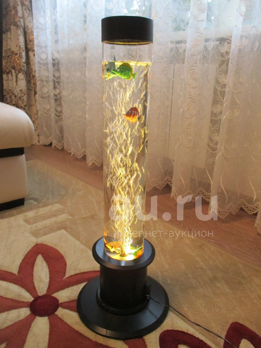 Напольный светильник аквариум