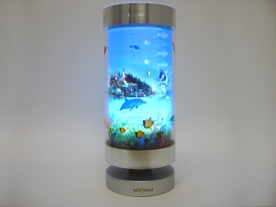 Ночник с рыбками крутящийся