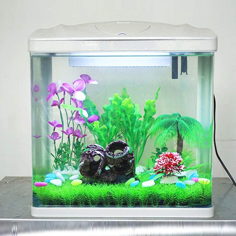 Украсить аквариум