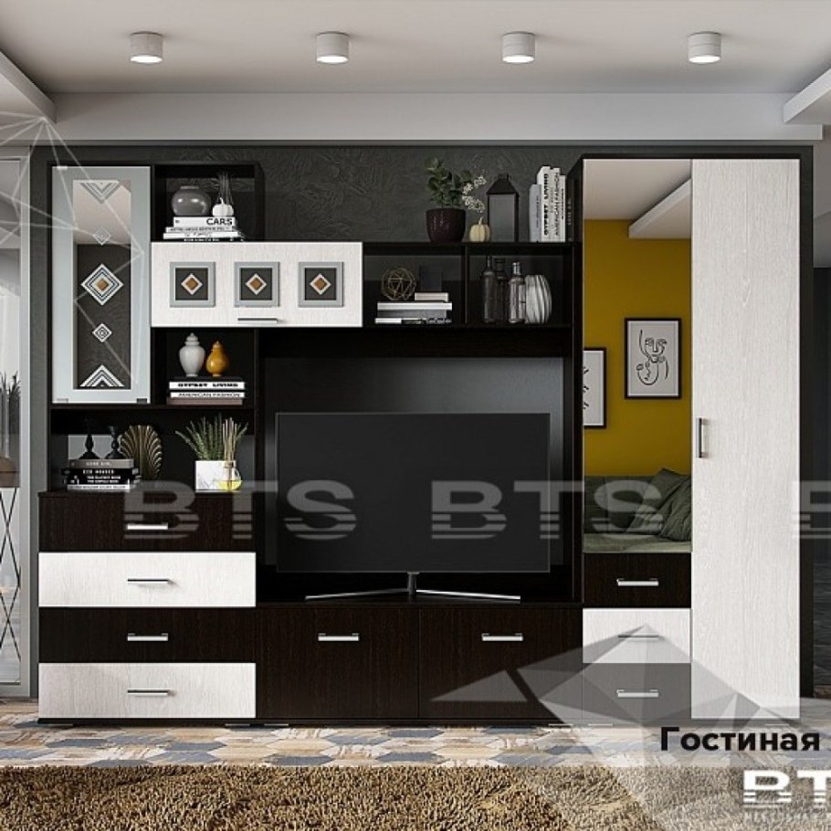 Гостиная Белла ясень шимо