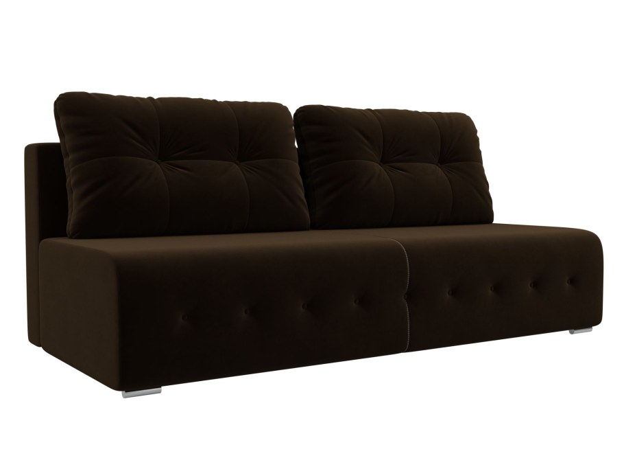 Диван Лондон рогожка коричневый