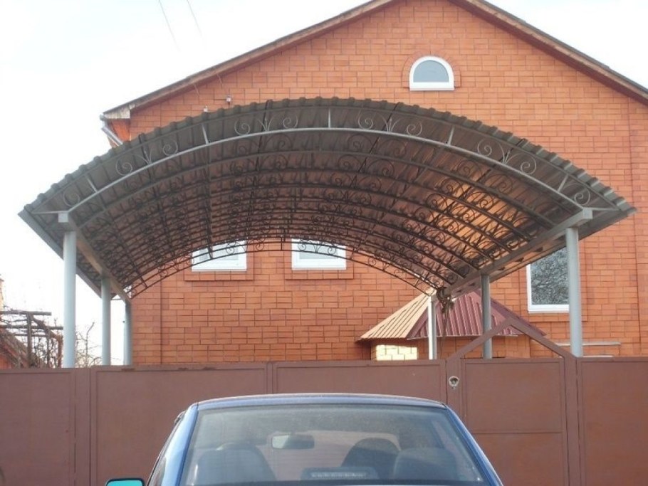 Арочный навес