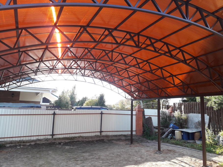 Металлические навесы Строймонтаж