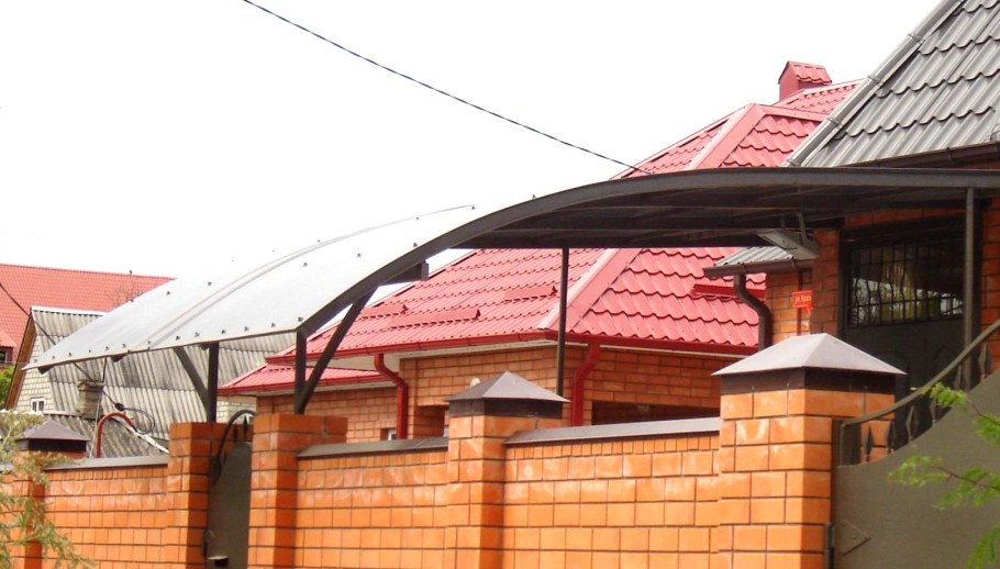 Крыша навеса