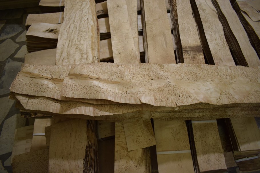 Строгание березы