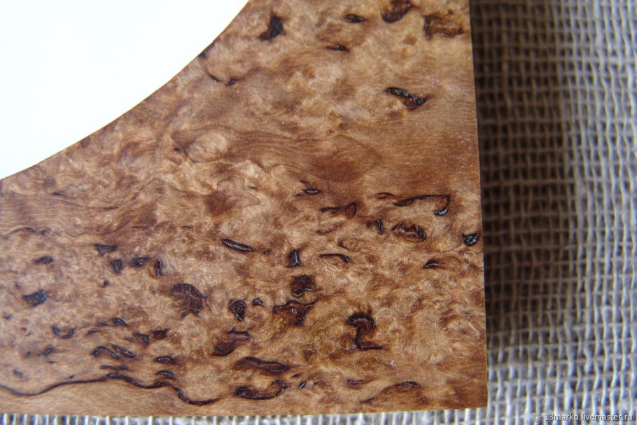 Шпон Капа карельской березы