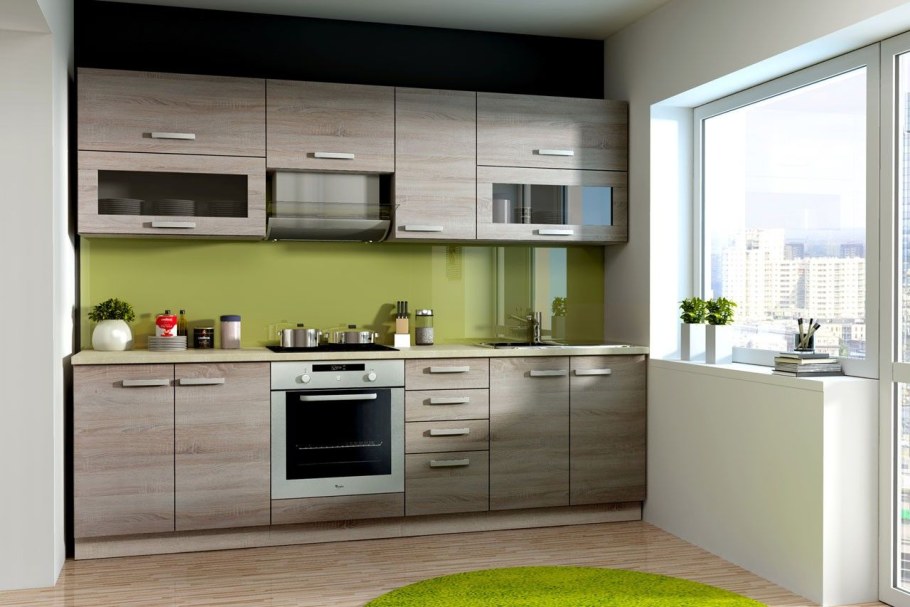 Кухонный гарнитур 4 метра прямой