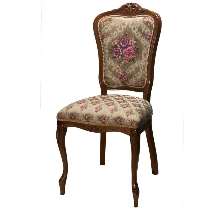 Стул с мягкой спинкой с10 красный холм