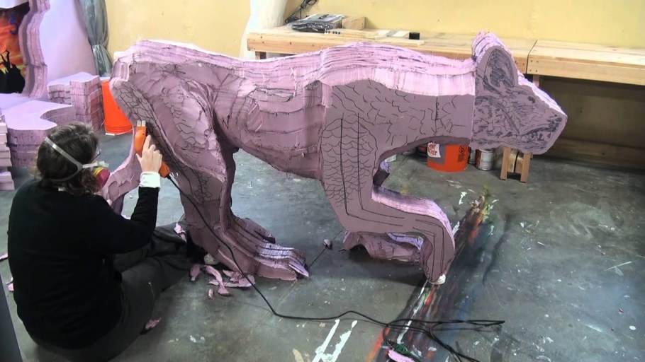 Скульптуры из пеноплекса