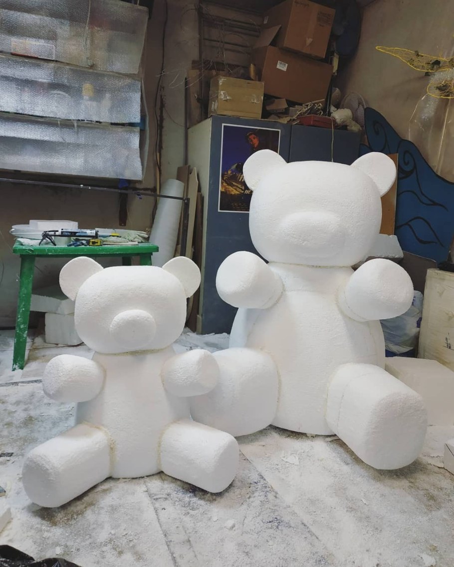 Фигуры из пенопласта