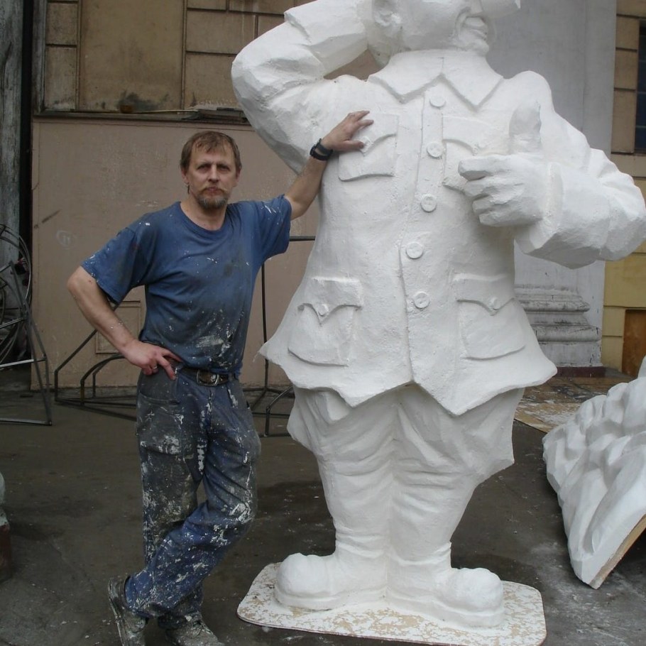 Скульптор Алексей Сторожев