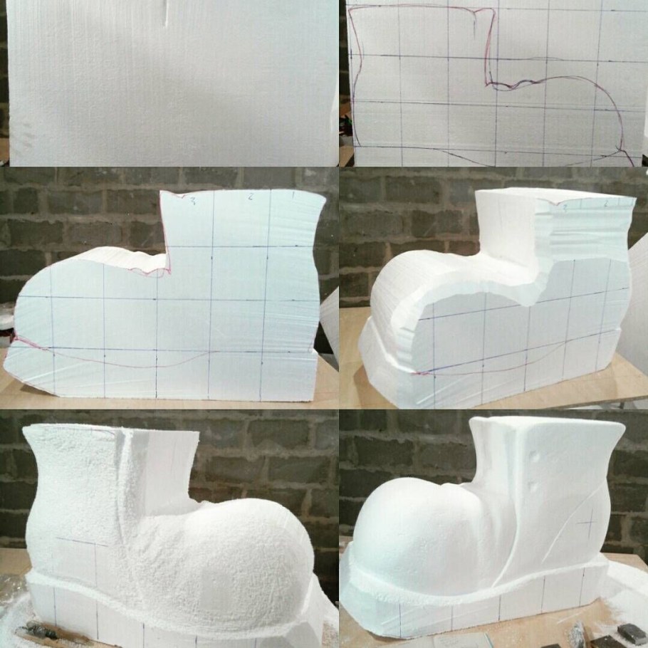 Поделки из пенопласта