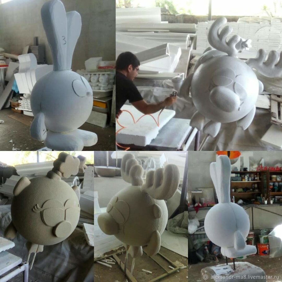 Фигуры из пенополистирола