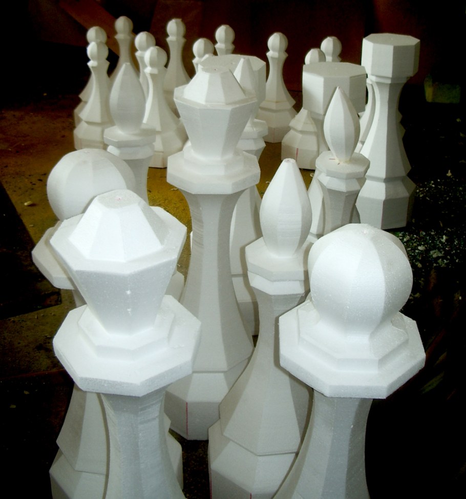 Фигуры из пенопласта