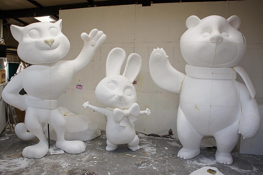 Фигуры из пенопласта