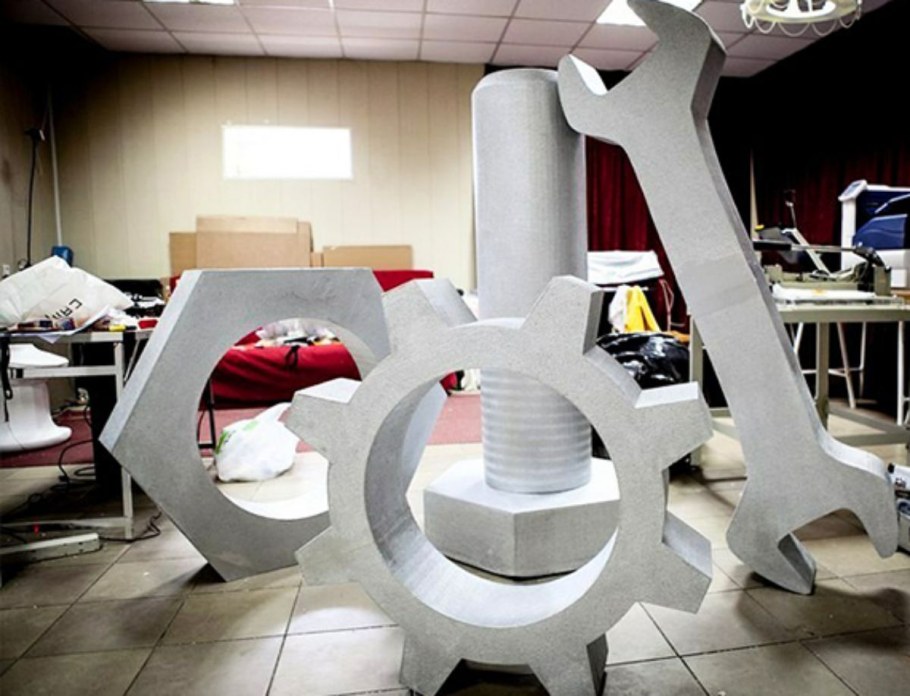 Объемные фигуры из пенопласта