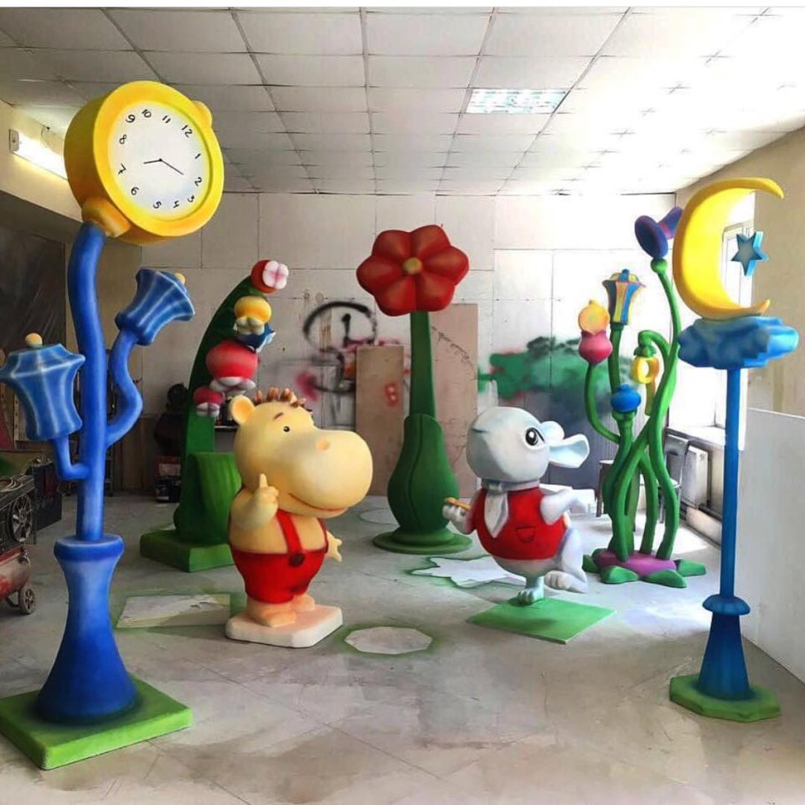 Фигуры из пенопласта для детского сада