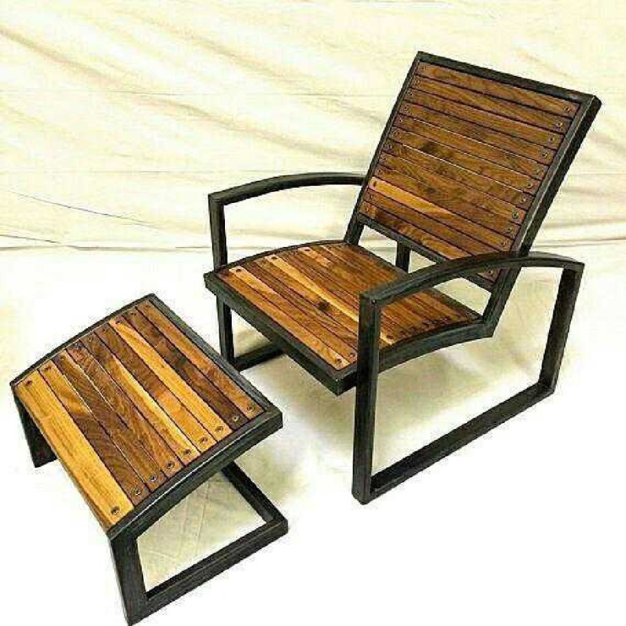 Стулья из металла