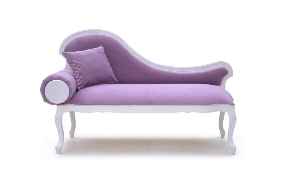 Диван с круглыми подлокотниками