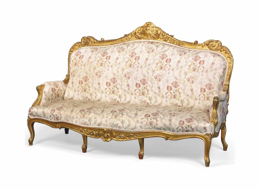 Козетка рококо 19 век