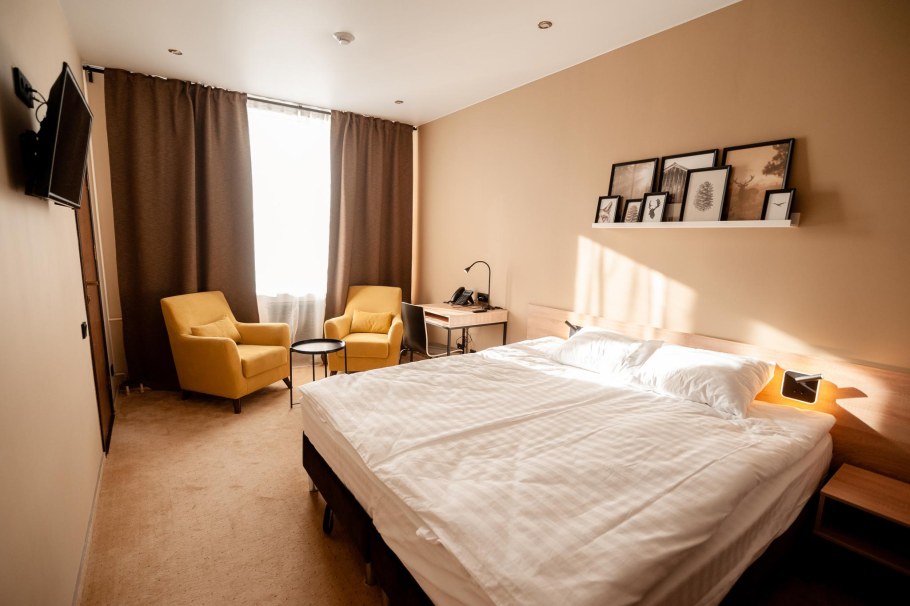 Фото гостиничных номеров Люкс