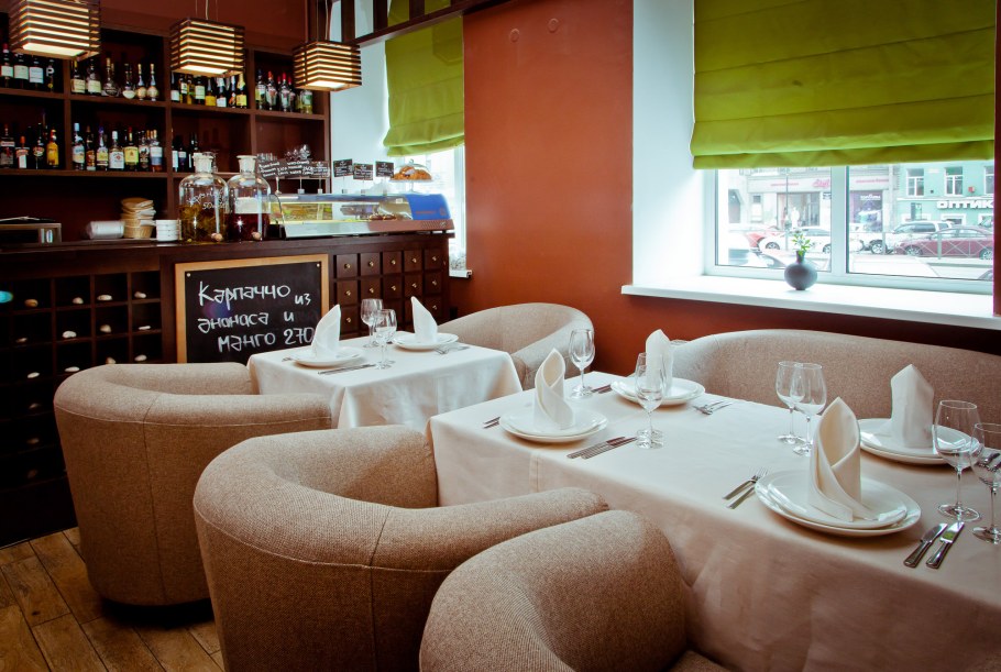 Ресторан абажур Санкт-Петербург гостиница Октябрьская