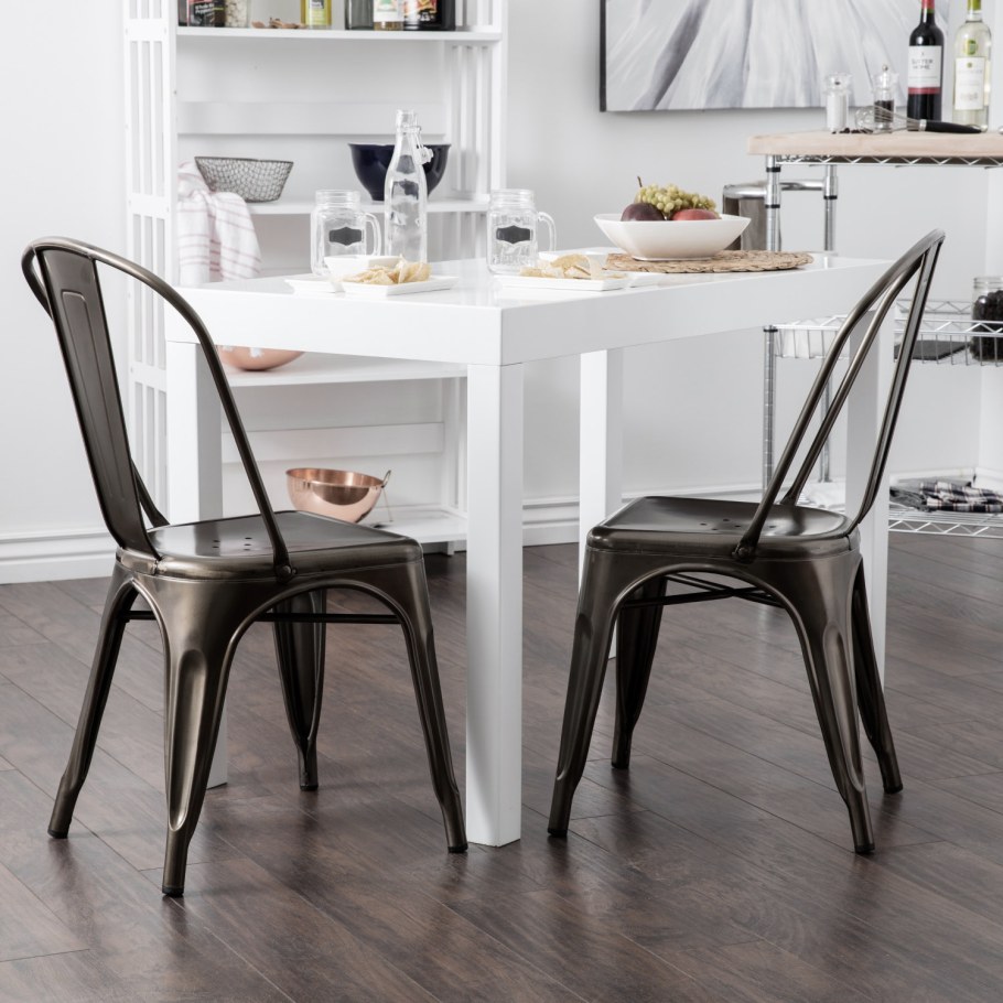 Стул Tolix белый глянцевый