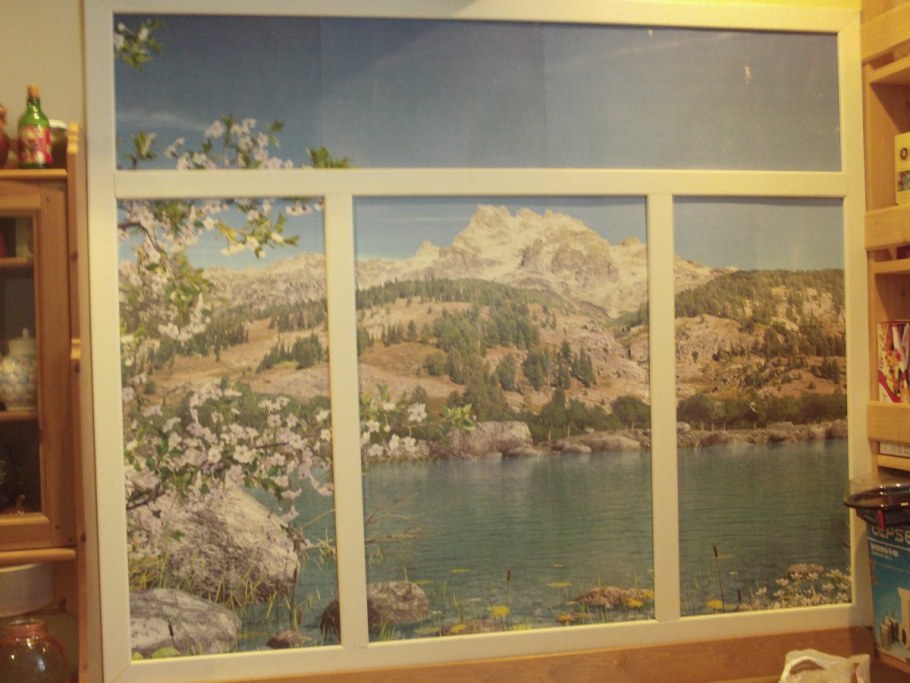 Панно имитация окна