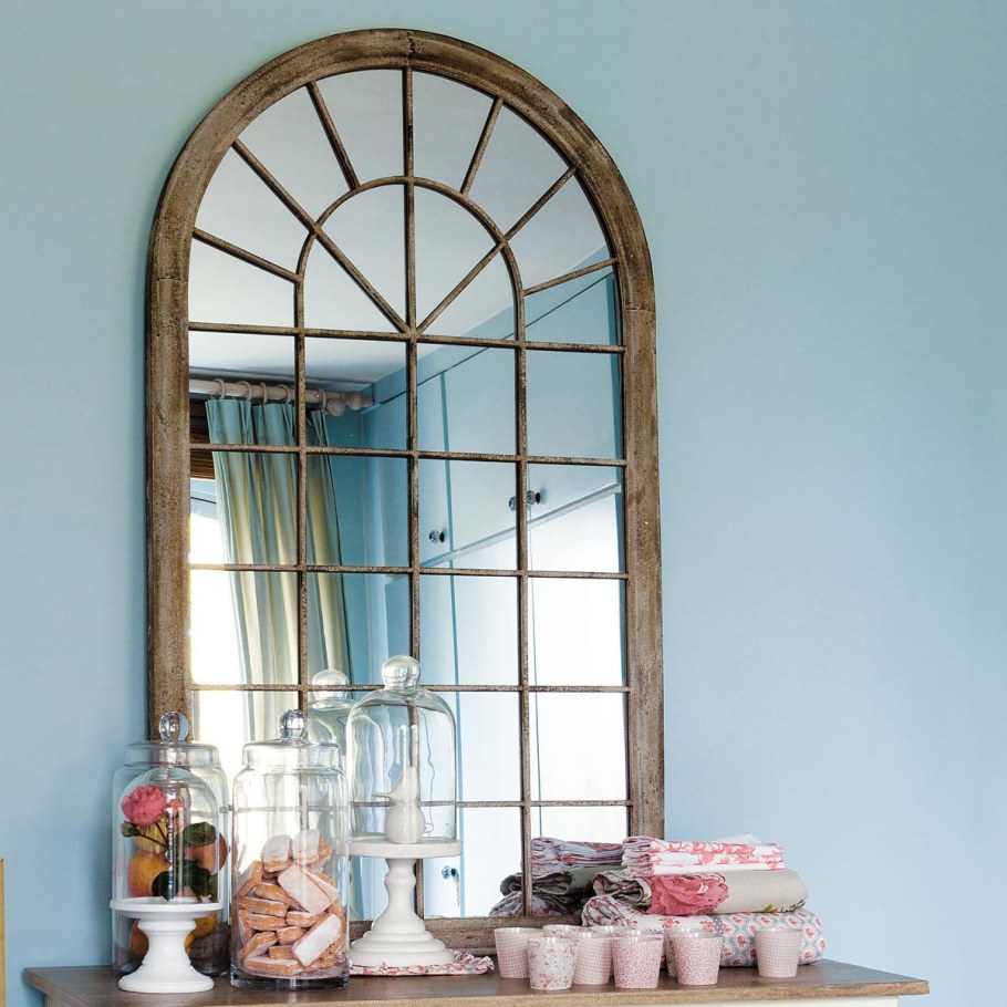 Фальшокно в интерьере Прованс