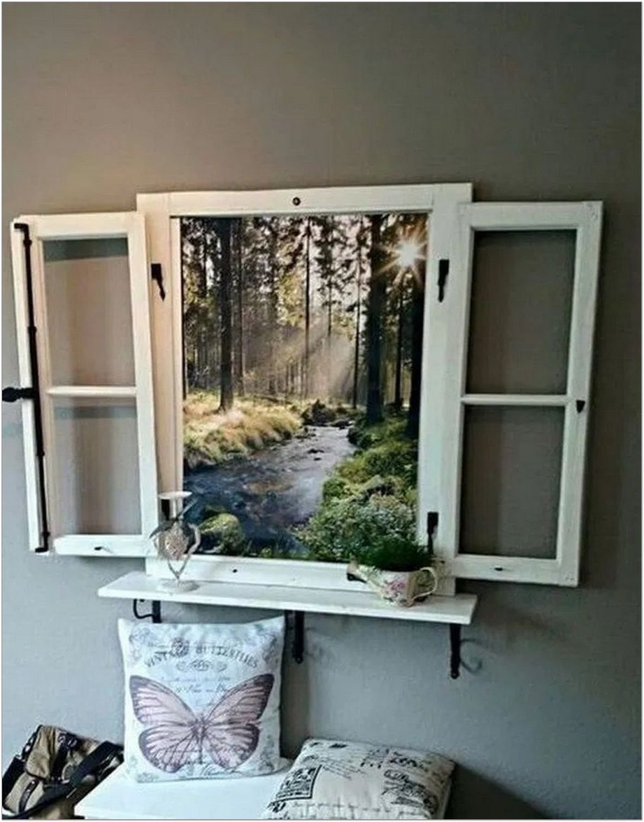 Декоративное фальшокно