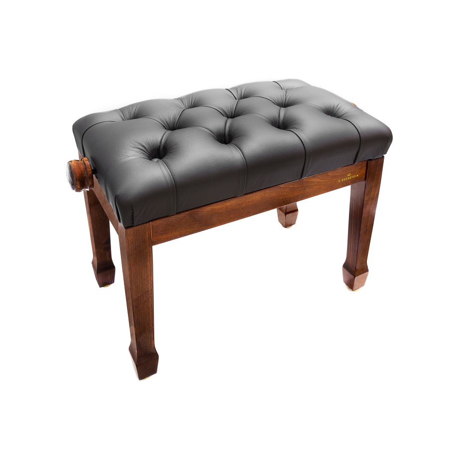 Банкетка для фортепиано Discacciati Chippendale белая, сатинированная