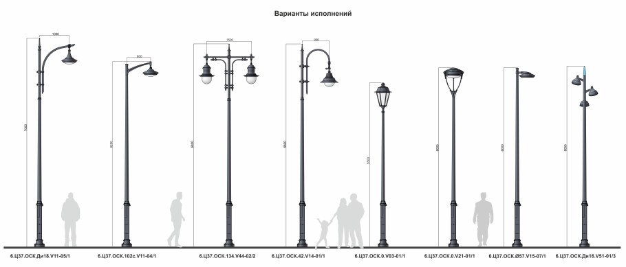 Опора уличного фонаря прикол
