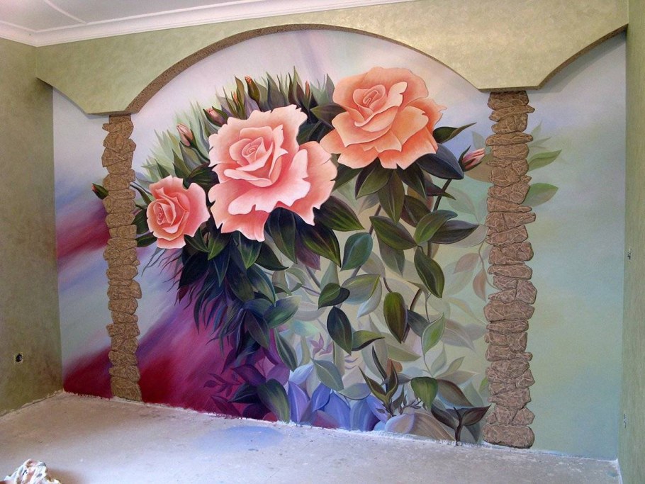 Художественная роспись стен
