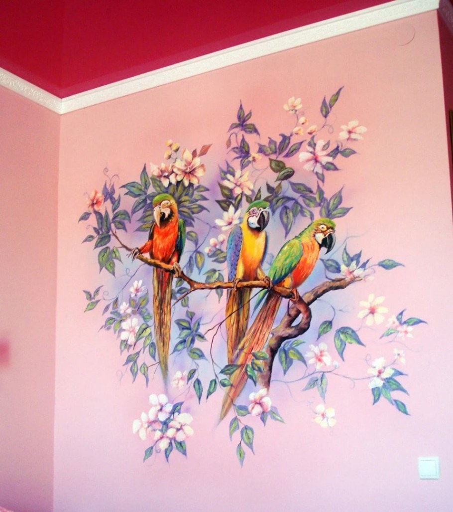 Декоративная живопись на стенах