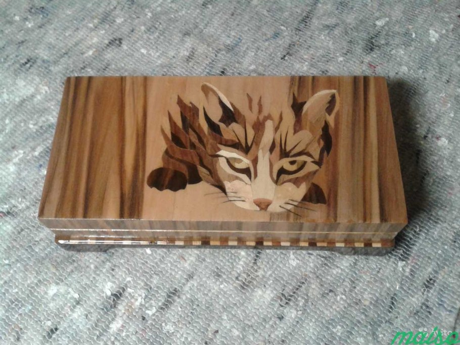 Шкатулки из шпона