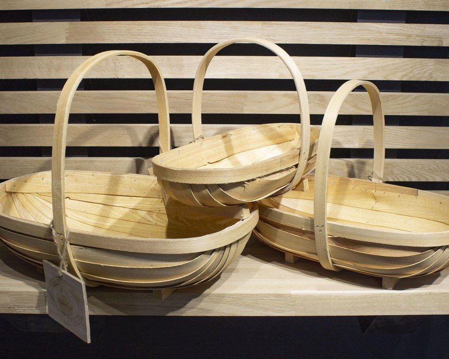 Лукошко из шпона