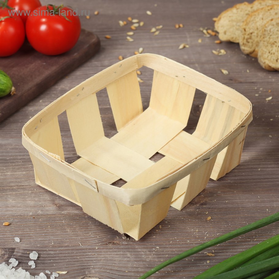 Корзинки из шпона